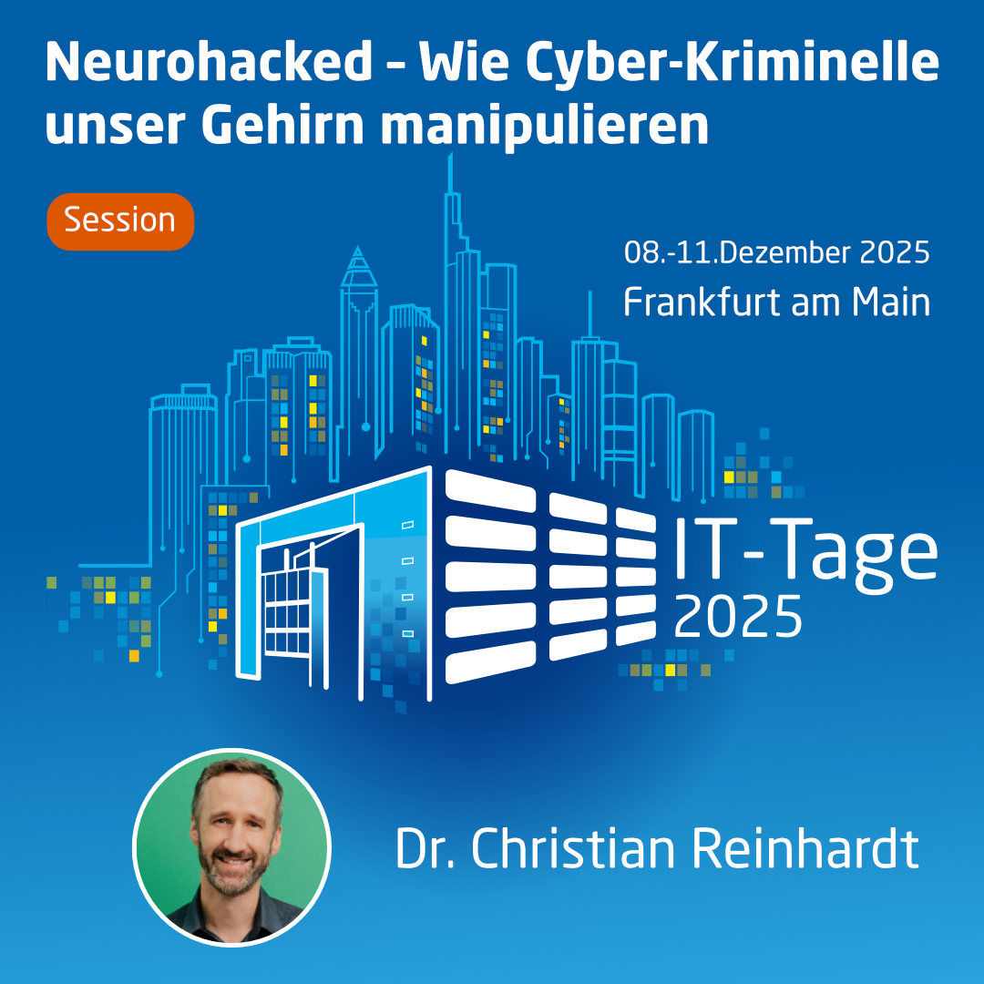 Neurohacked – Wie Cyber-Kriminelle unser Gehirn manipulieren